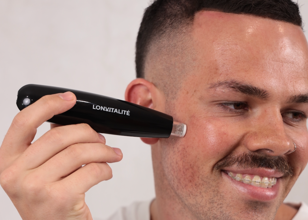 Unlock the Magic to flawless skin with Lonvitalite's Skinprove Derma Pen; your key to achieving salon-quality results in the comfort of your home