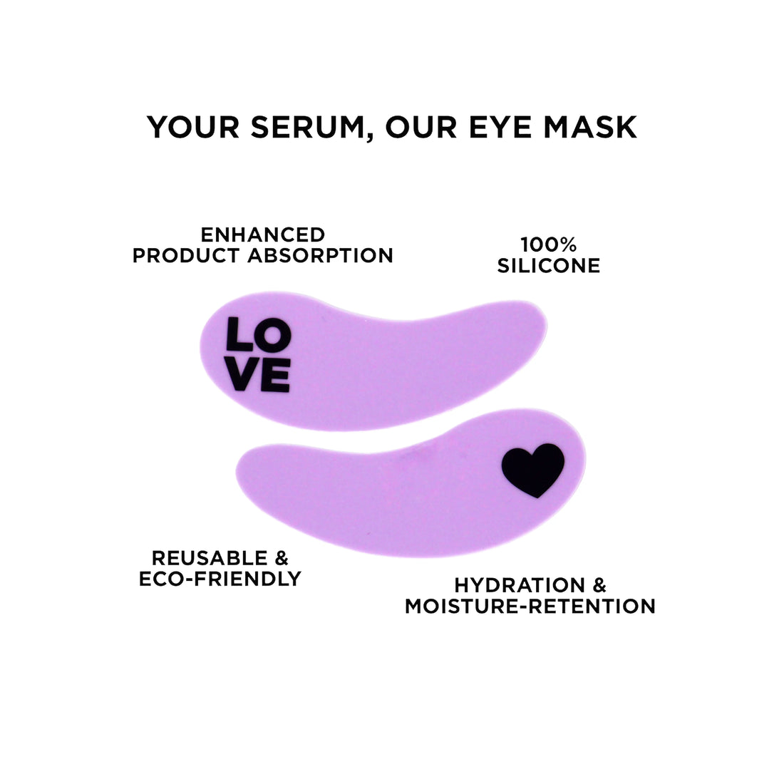 Lonvitalite Reusable Silicone Eye Mask