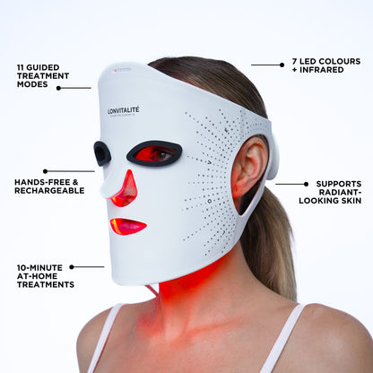Lonvitalité PROGLOW 7-in-1 LED Face Mask
