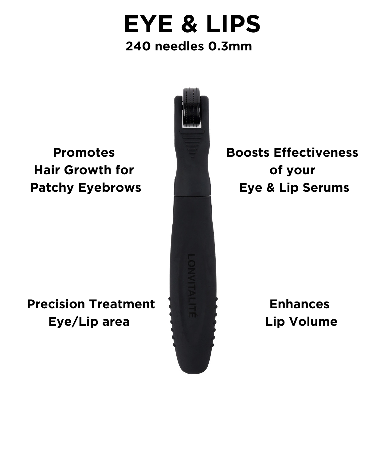 Lonvitalite Microneedling 5-in-1 Roller Kit – Face &amp; Body