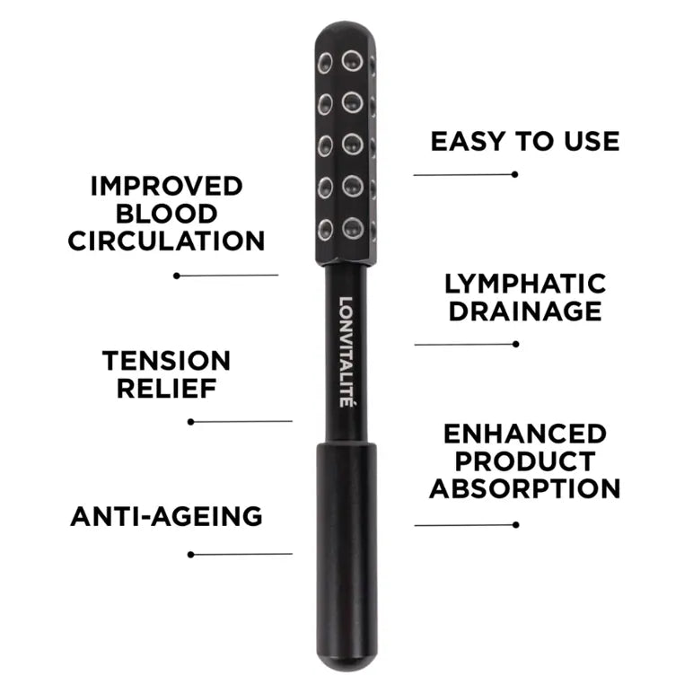 Lonvitalite Glow Sculpt Facial &amp; Body Contour Roller