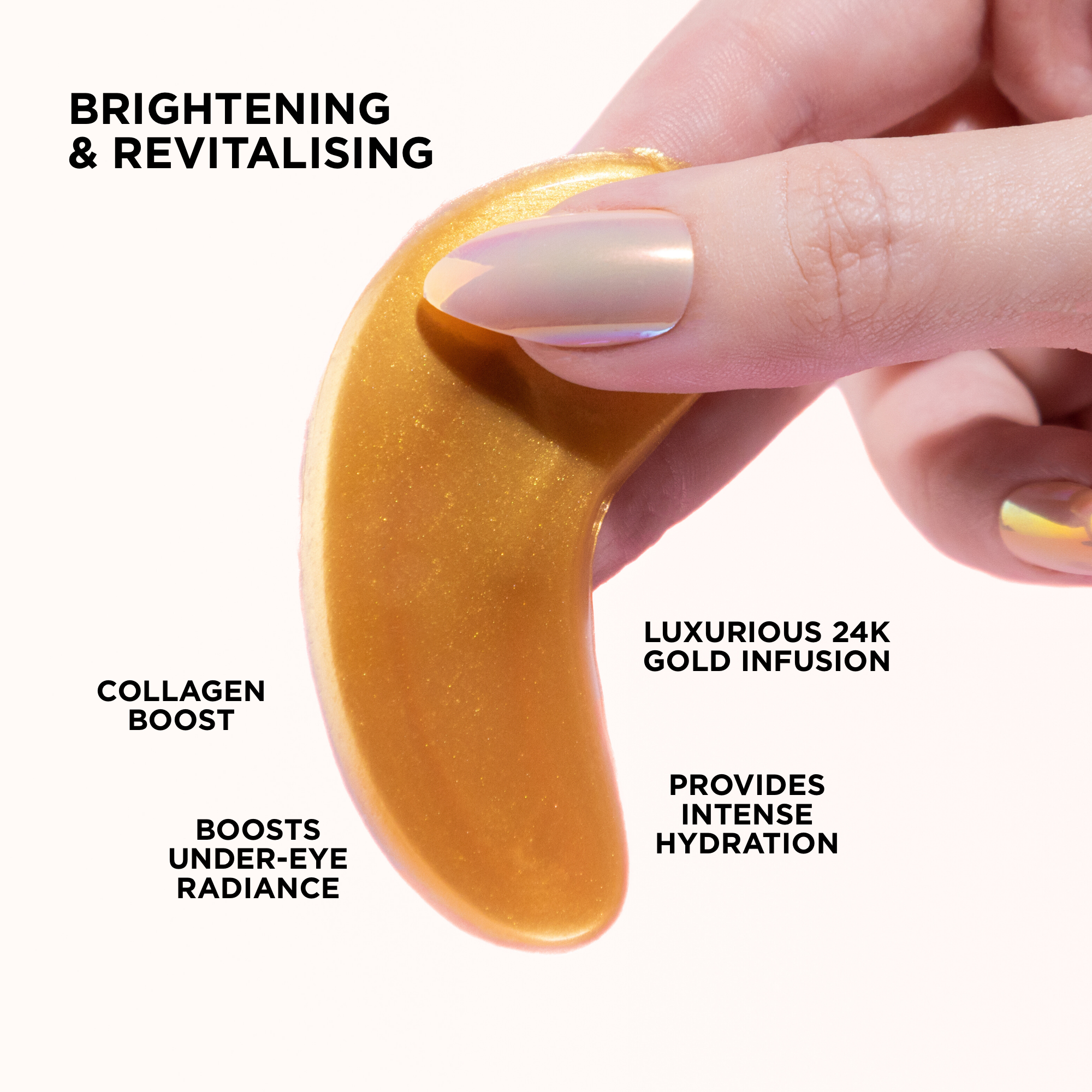 Lonvitalite 24K Gold &amp; Collagen Eye Masks – 6 Pack