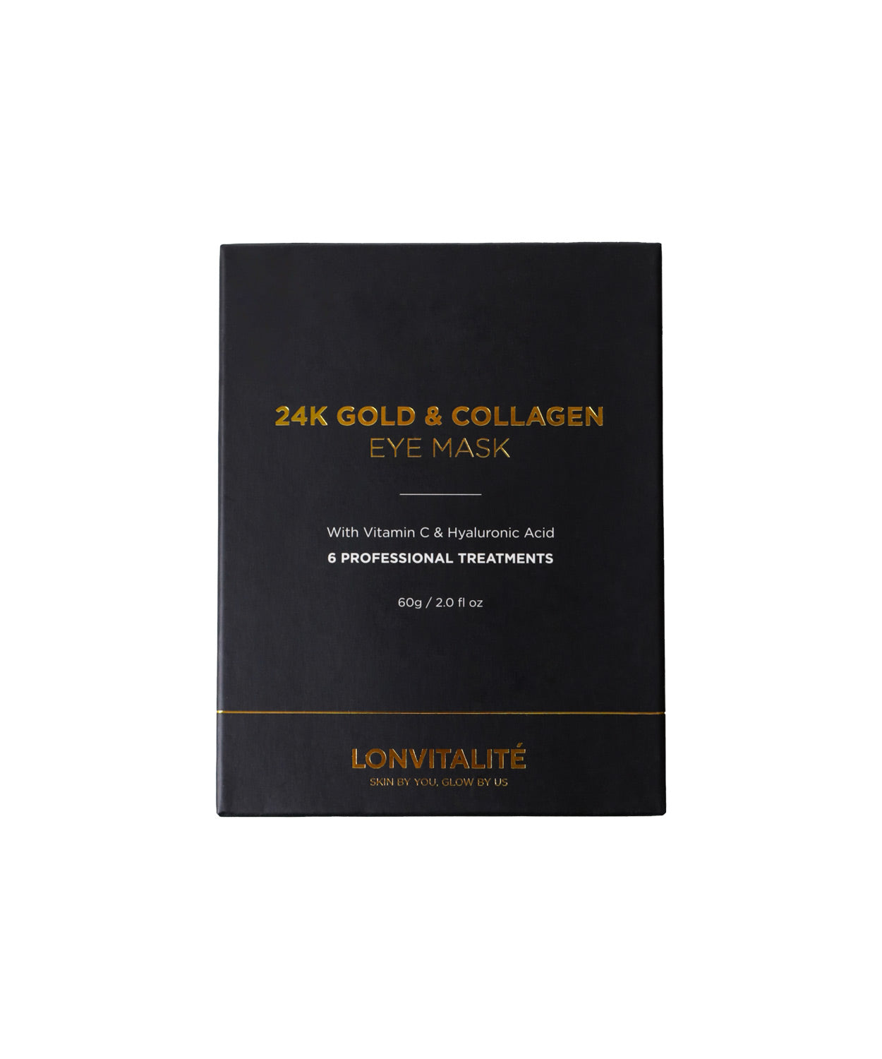 Lonvitalite 24K Gold &amp; Collagen Eye Masks – 6 Pack
